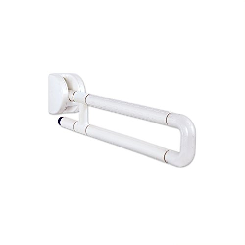 MLMH Barrier-free Toilet 3rd Toilet Foldable Upside Down Handrail For Disabled Persons Handrail (Size : 75cm) - B07FCYQ268